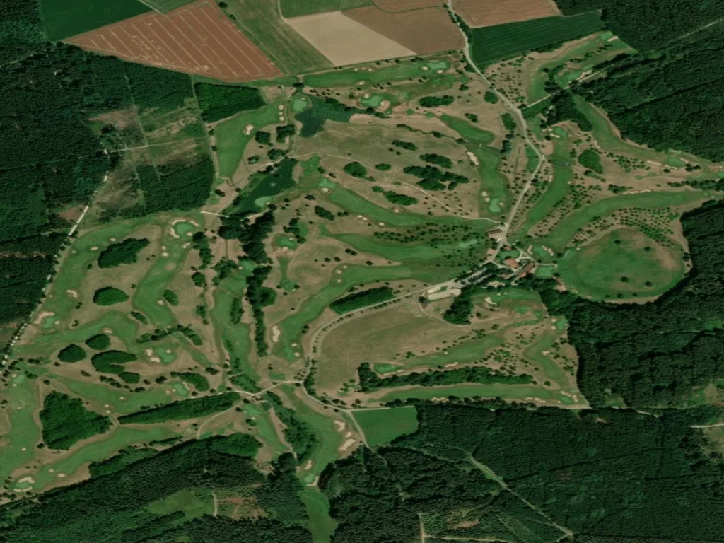 Letecký pohled na Golfclub Reischenhof e.V.