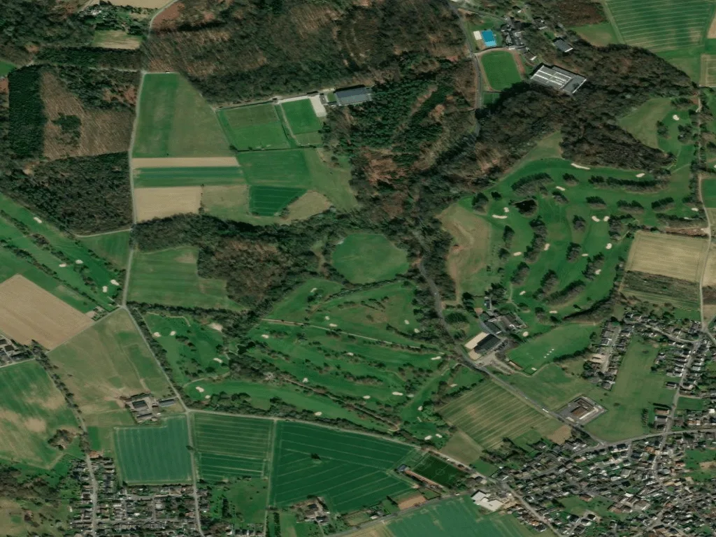 Letecký pohled na Golfclub Rhein-Sieg e.V.
