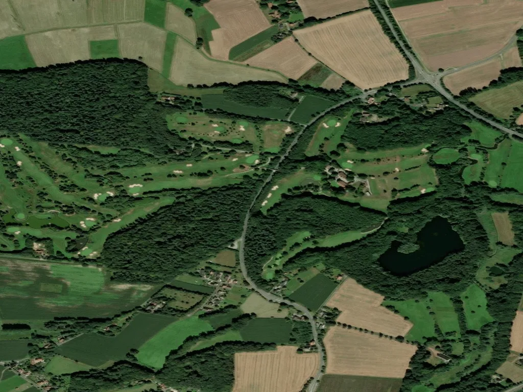 Letecký pohled na Golfclub Osnabrück-Dütetal e.V.