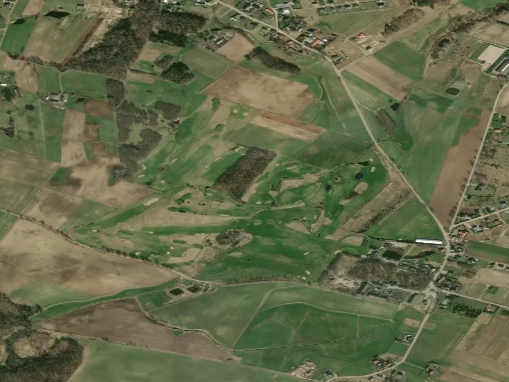 Letecký pohled na Tokary Golf Club
