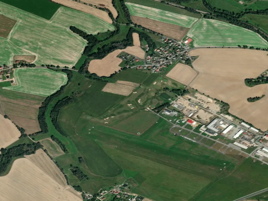 Letecký pohled na Golf Club Havlíčkův Brod