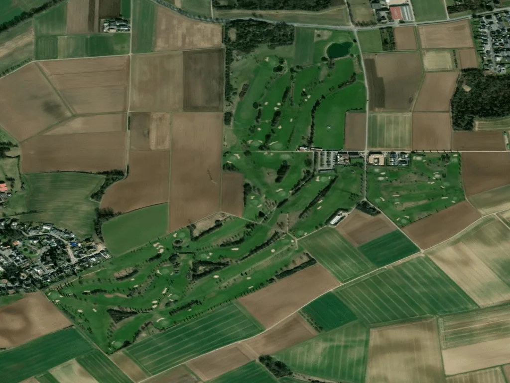 Letecký pohled na Golf Sport Park Groß-Zimmern
