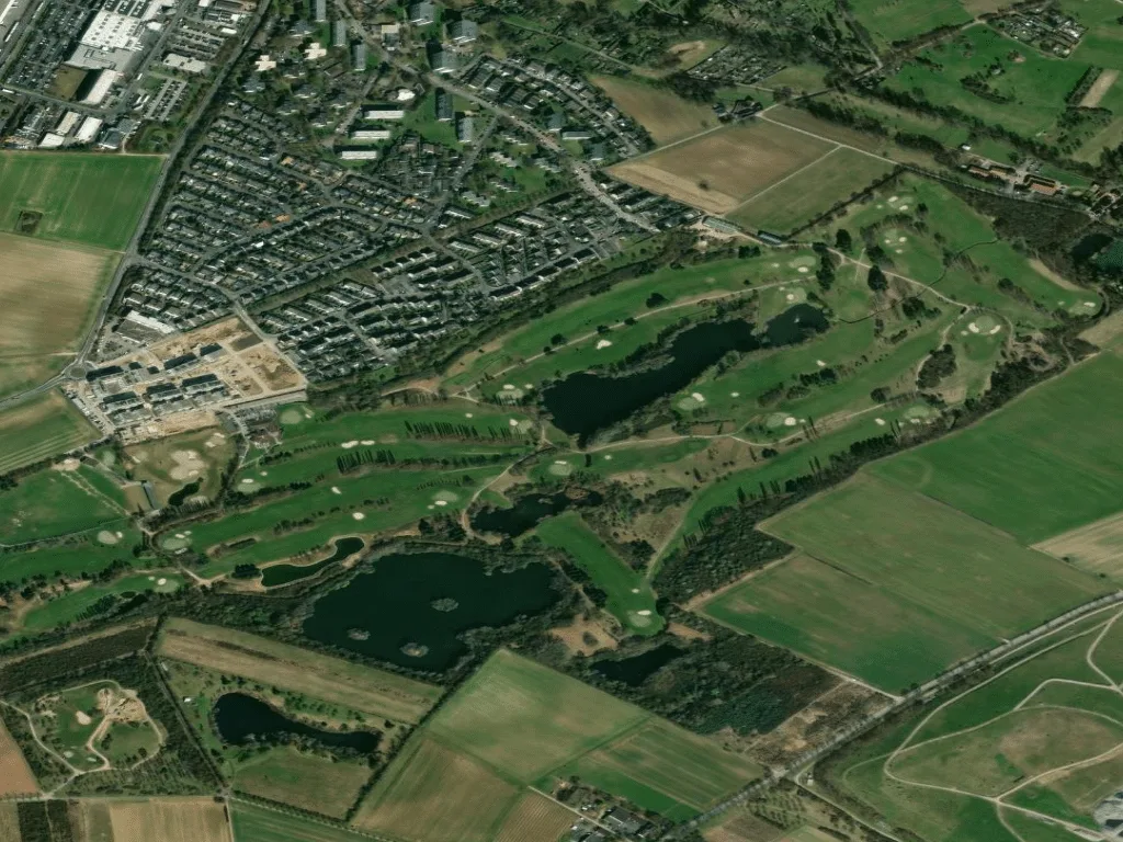Letecký pohled na Golf-Club Main-Taunus e.V.