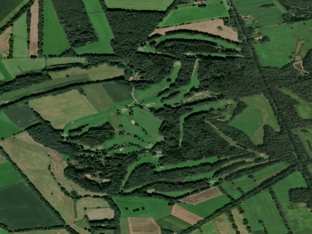 Letecký pohled na Club zur Vahr - Garlstedter Heide