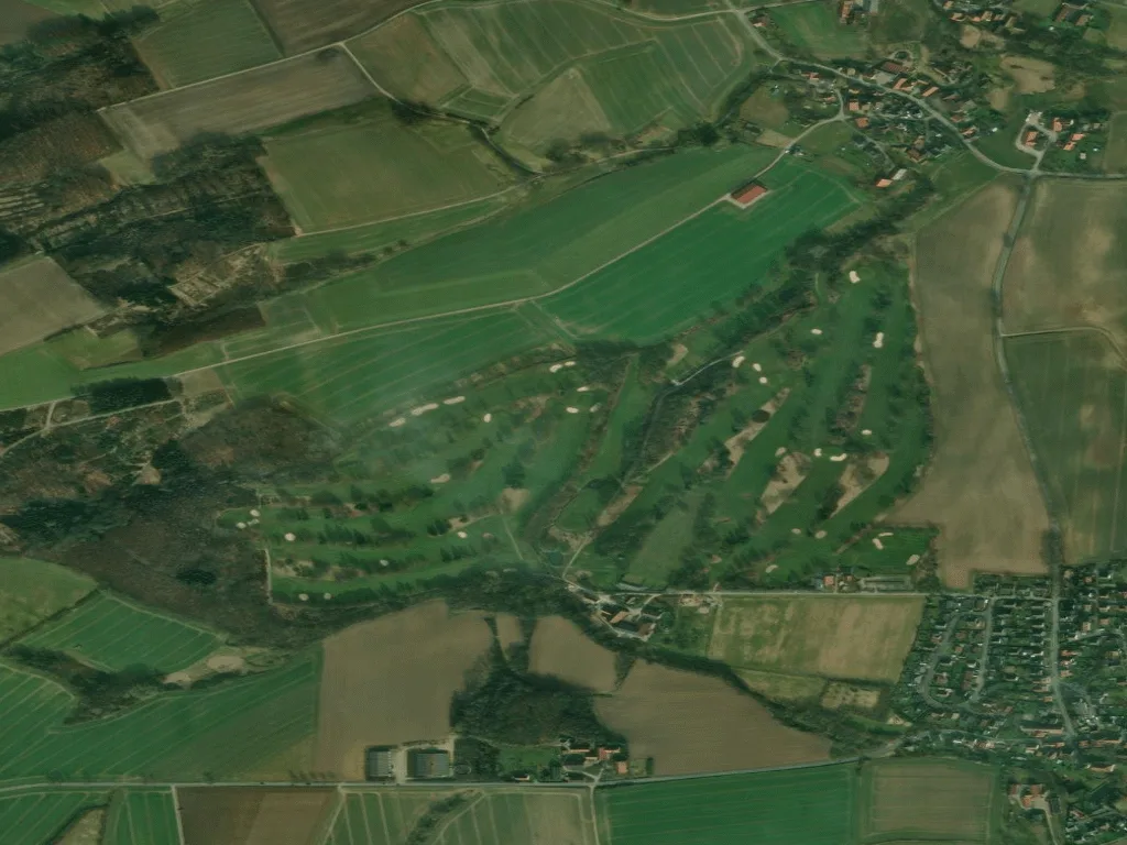 Letecký pohled na Lippischer Golfclub