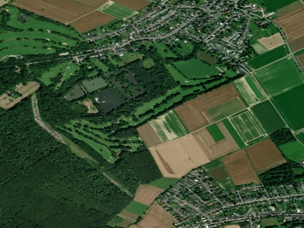 Letecký pohled na Golfclub Düren e.V.