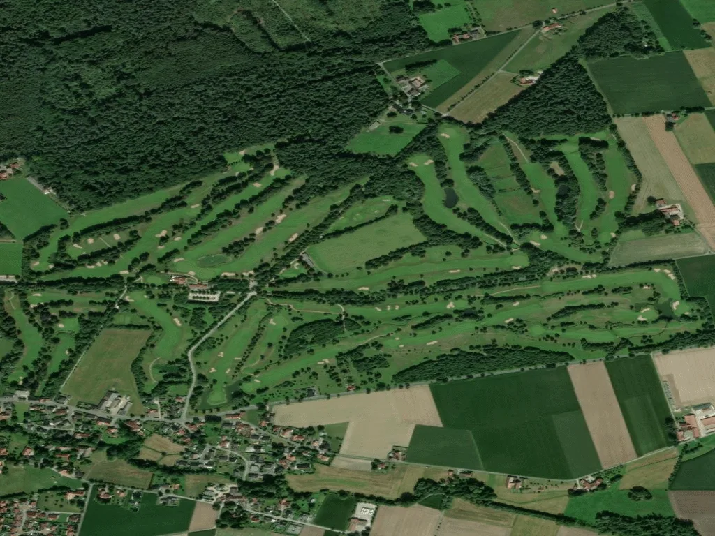 Letecký pohled na Golf Club Paderborner Land