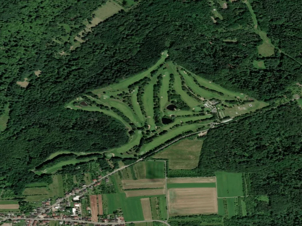 Letecký pohled na Golf-Club 1961 Saarbrücken e.V.