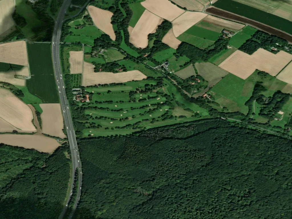 Letecký pohled na Golf am Heerhof