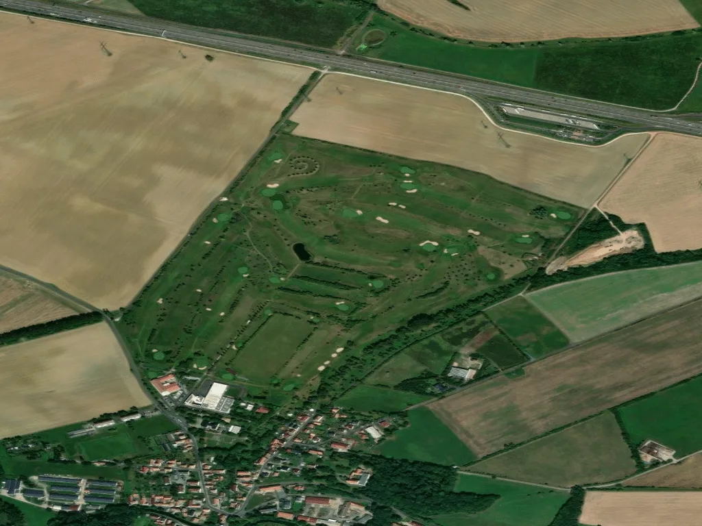 Letecký pohled na Golfclub Eisenach im Wartburgkreis e.V.