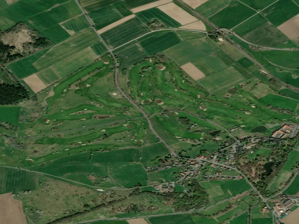 Letecký pohled na Sommerfeld Golf