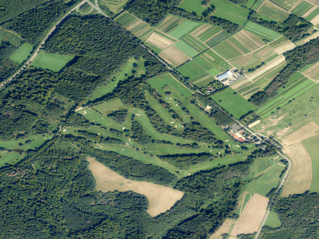 Letecký pohled na Mittelrheinischer Golfclub Bad Ems e.V.