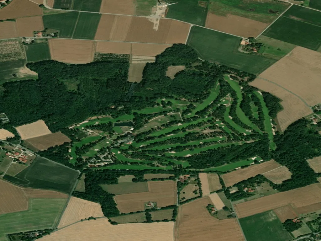Letecký pohled na Osnabrücker Golf Club