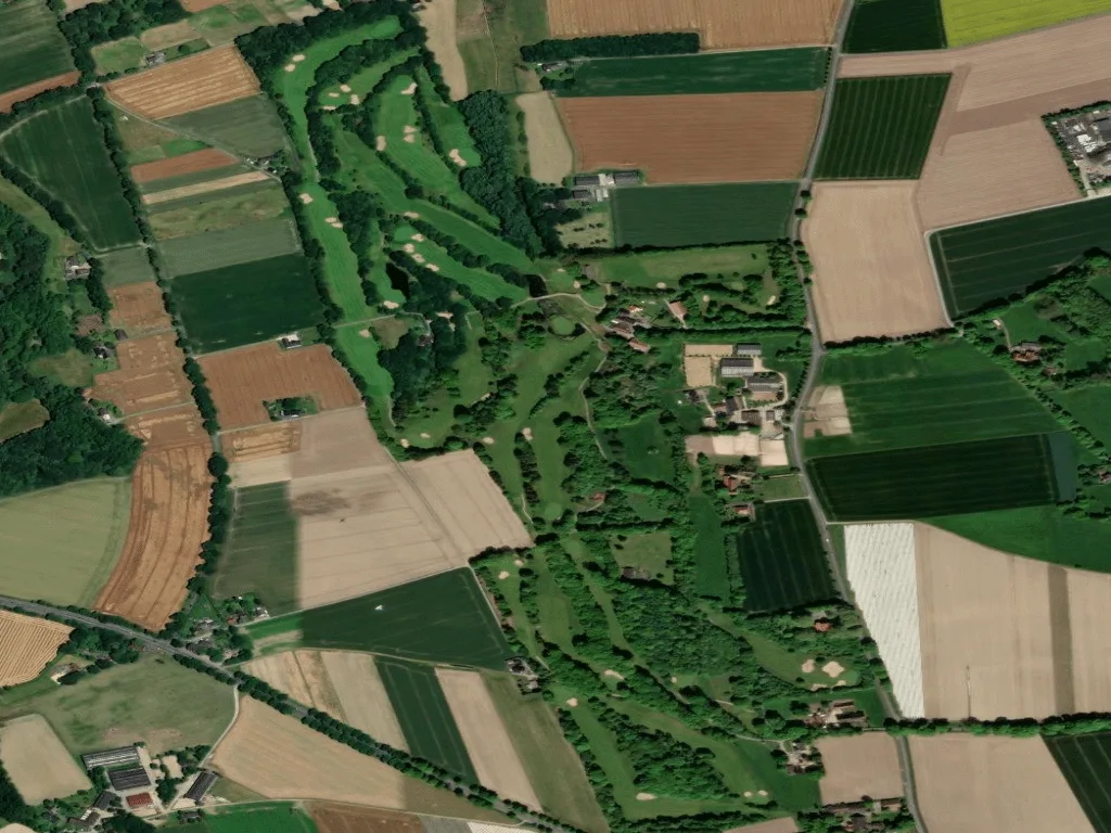 Letecký pohled na Vestischer Golfclub Recklinghausen