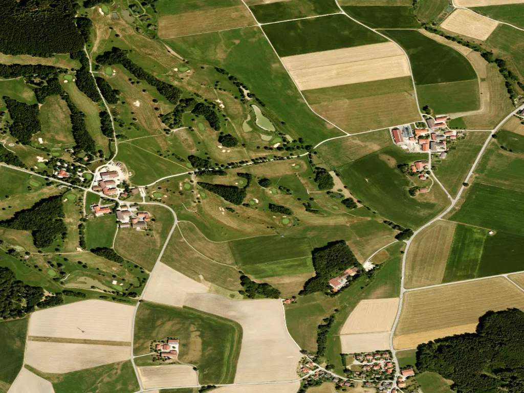 Letecký pohled na Sepp-Maier-Course
