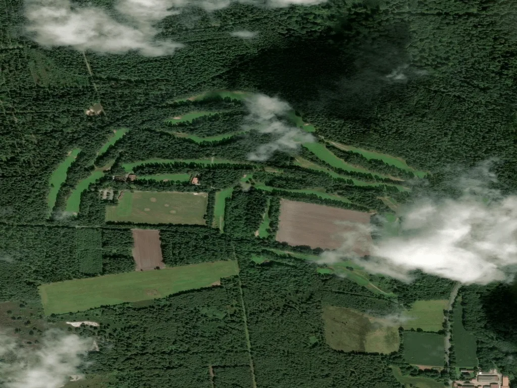 Letecký pohled na Golfclub Worpswede e.V.