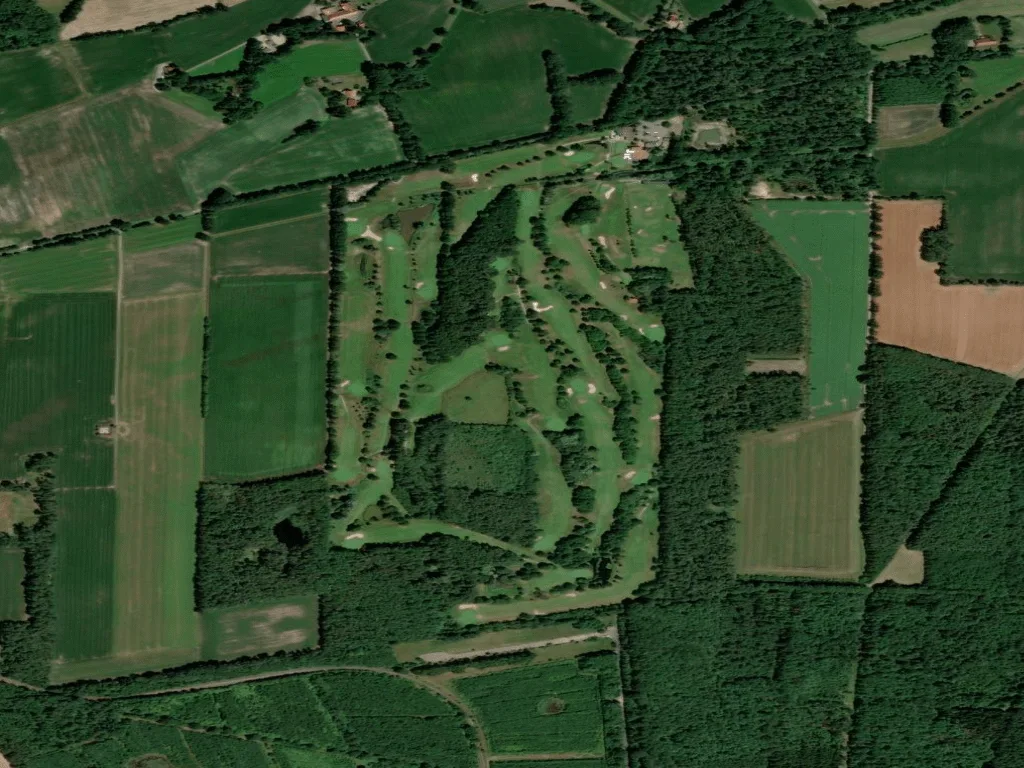 Letecký pohled na GolfClub Euregio