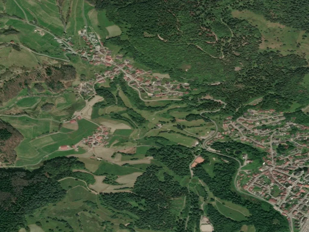 Letecký pohled na Golf Club Schönau e.V.