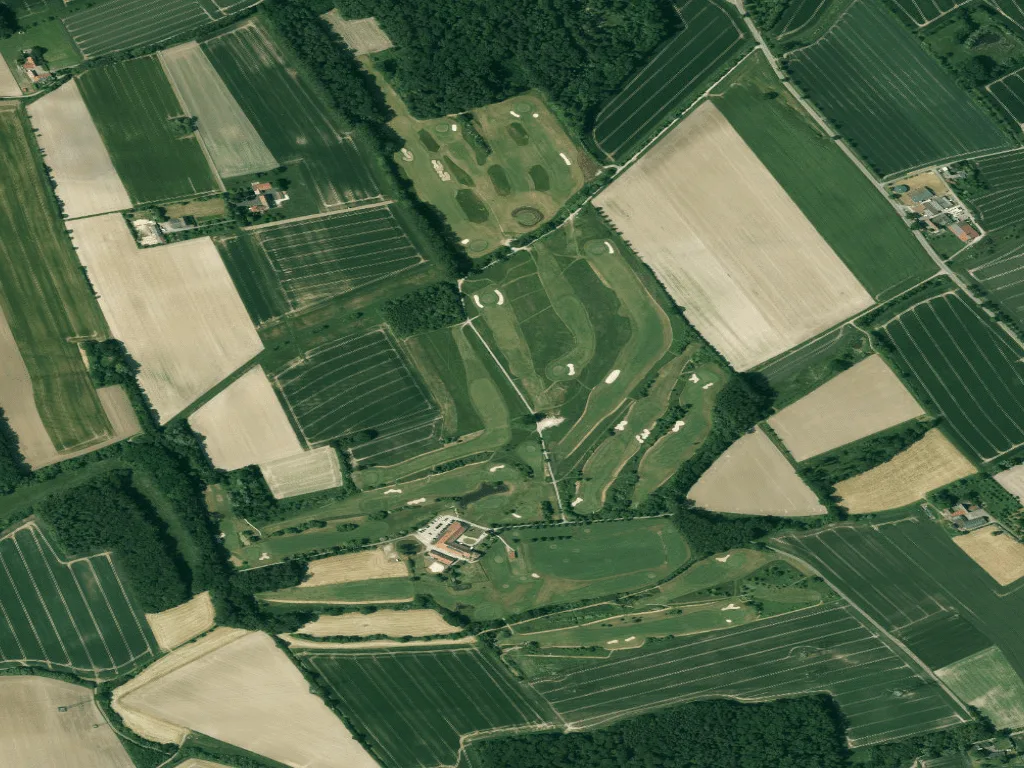 Letecký pohled na Golfplatz Werne a.d. Lippe
