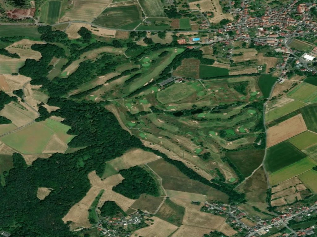 Letecký pohled na Golf-Club Odenwald e.V.
