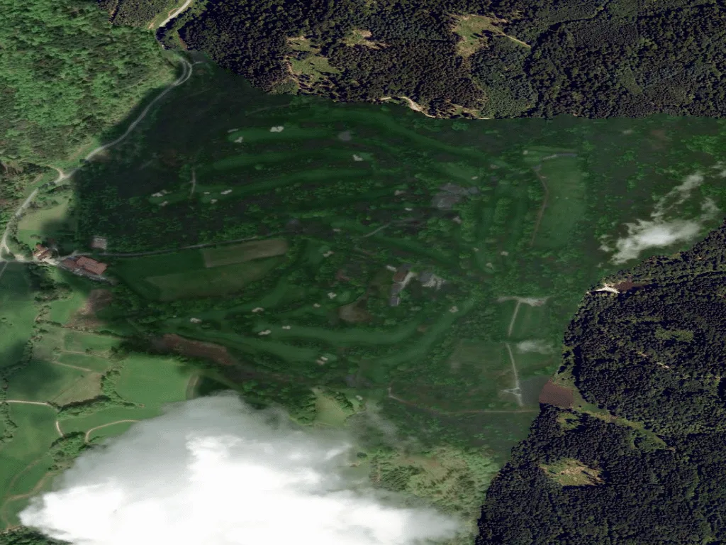 Letecký pohled na Golf- und Landclub Regensburg e.V.