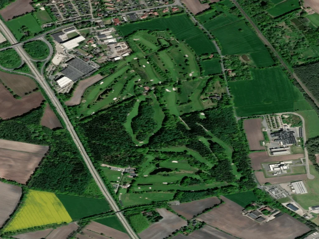 Letecký pohled na Oldenburgischer Golfclub e.V.