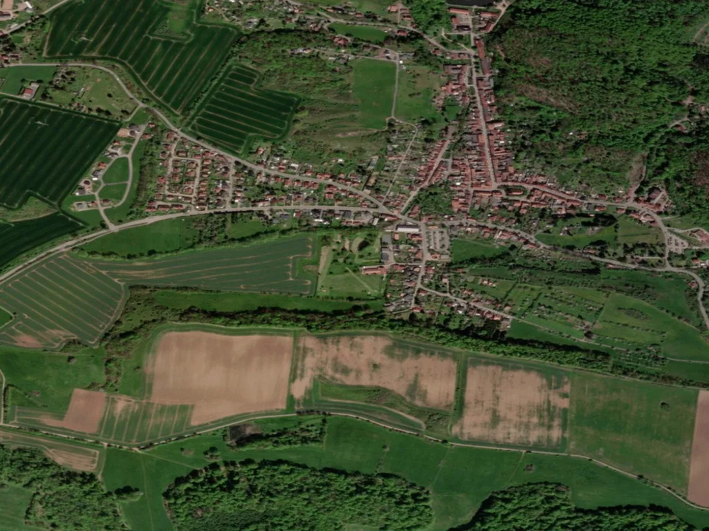 Letecký pohled na Golfpark Neustadt