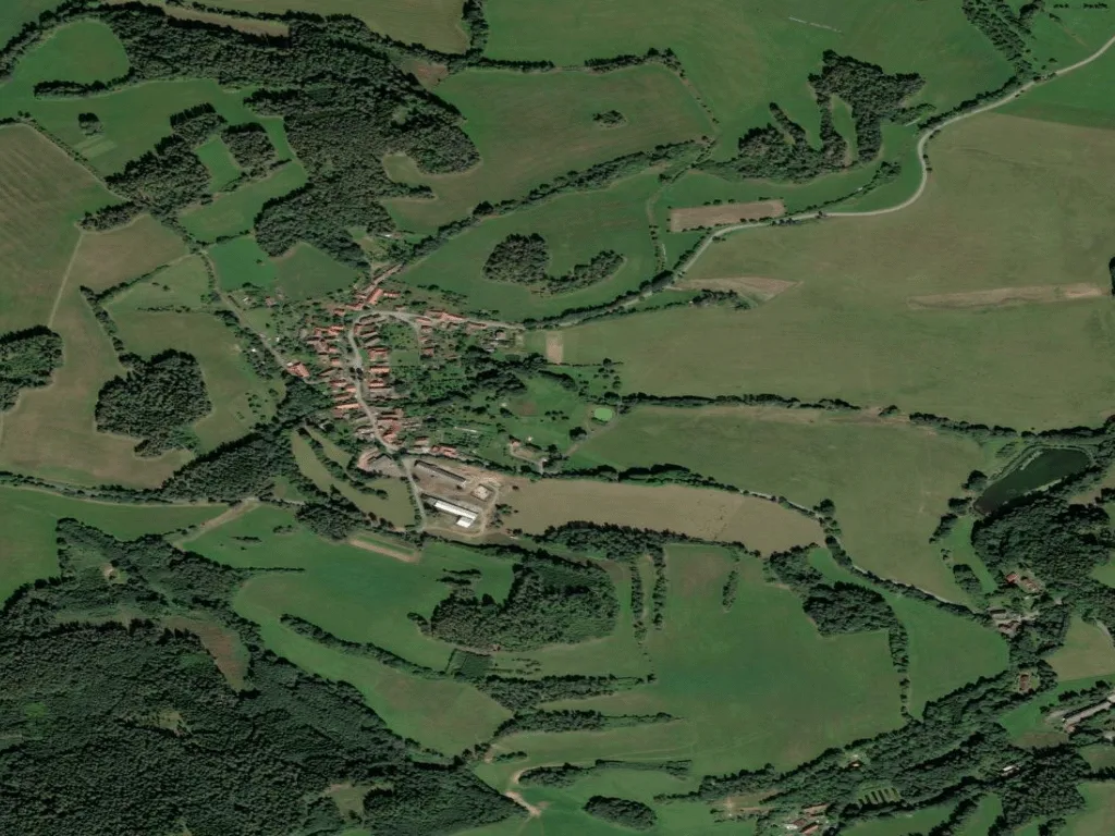Letecký pohled na Golf Škůdra
