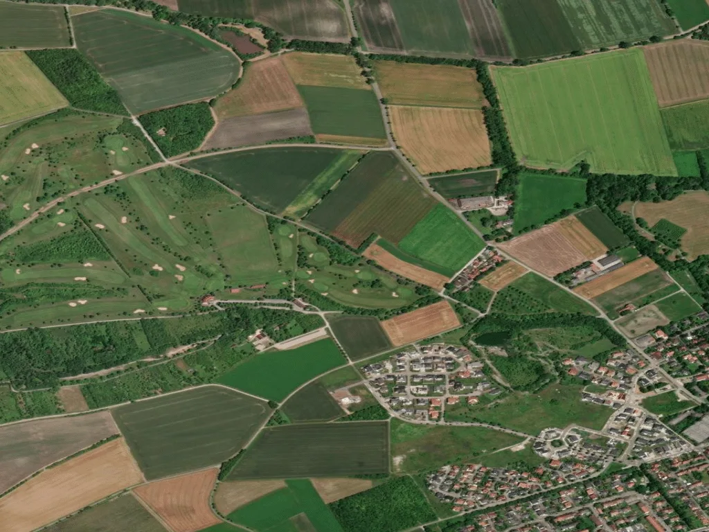Letecký pohled na 6-Loch Platz