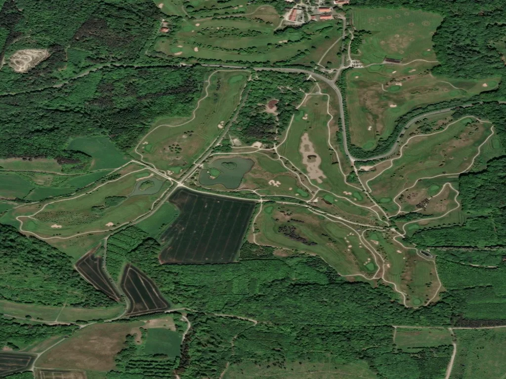 Letecký pohled na Niedersachsen-Kurs