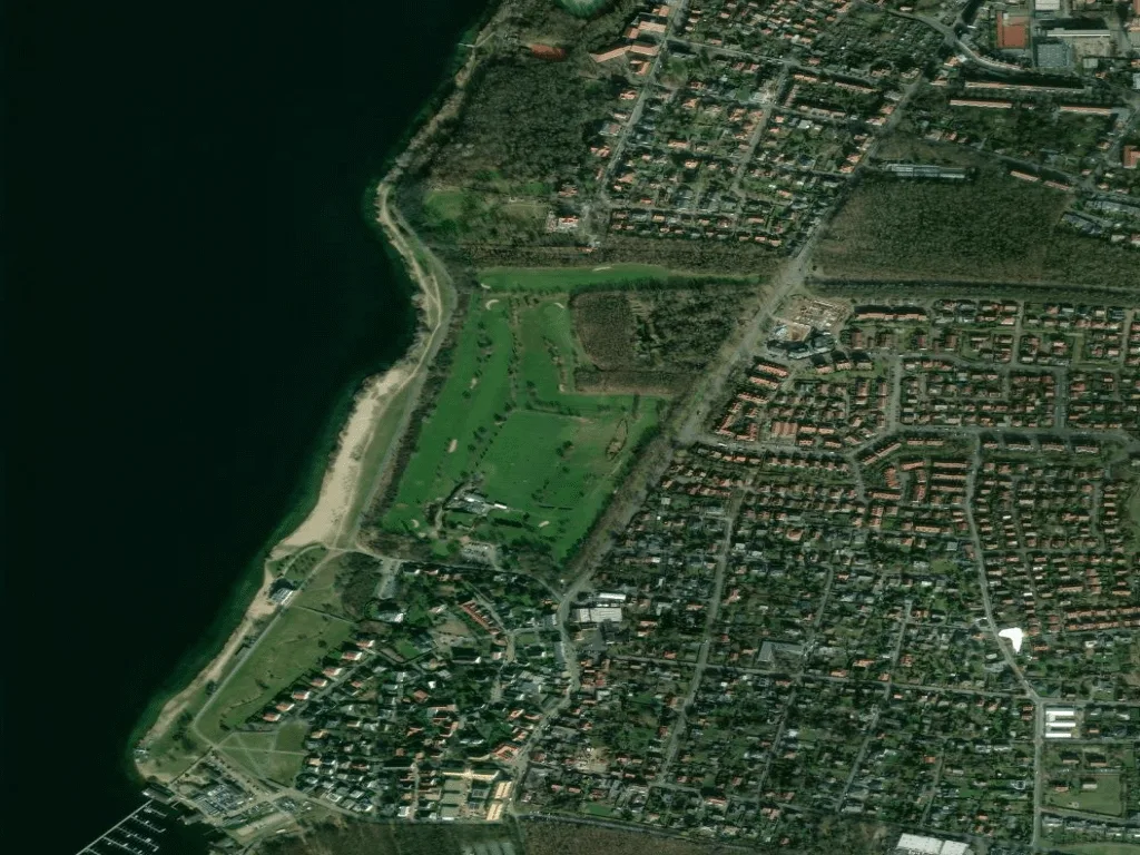Letecký pohled na Golfclub Markkleeberg am See e.V.