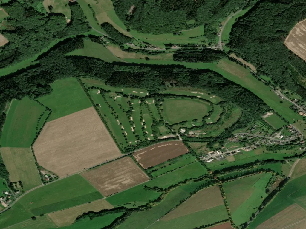 Letecký pohled na Golfclub Südeifel